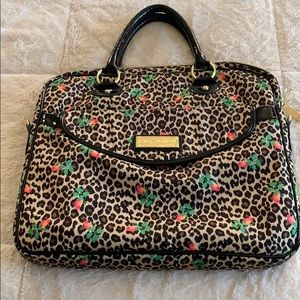 Betsey Johnson laptop bag